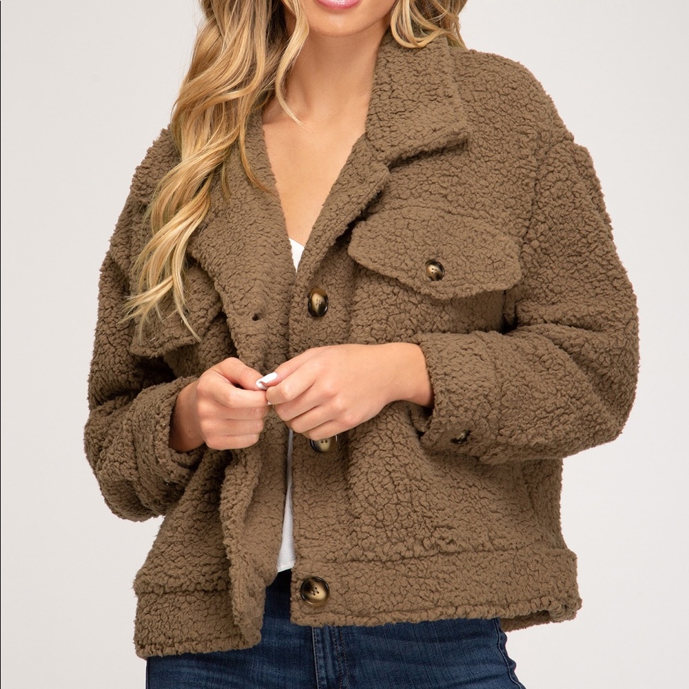 Teddy Bear Jacket 🧸